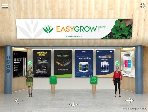 Screenshot of site's interface